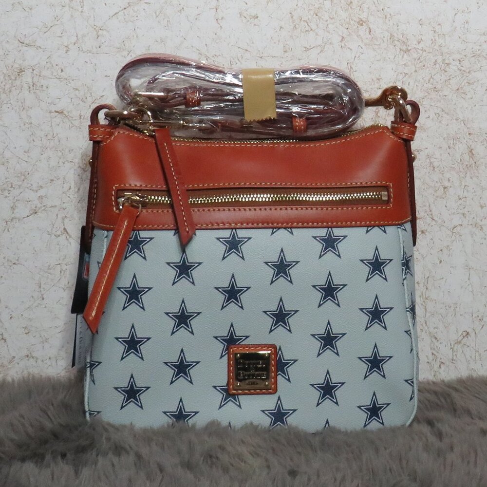 Dooney & Bourke NFL Dallas Cowboys Crossbody 25 (Grey)